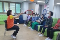 신체프로그램 - 풍선배드민턴