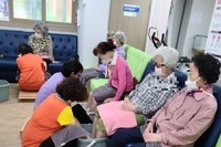여가프로그램 -  족욕 및 발마사지